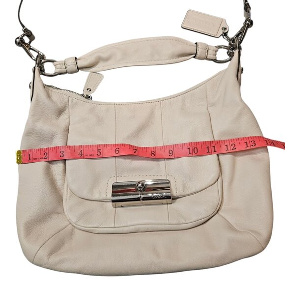 Coach Kristin Crossbody Hobo Ivory - Picture 6 of 8